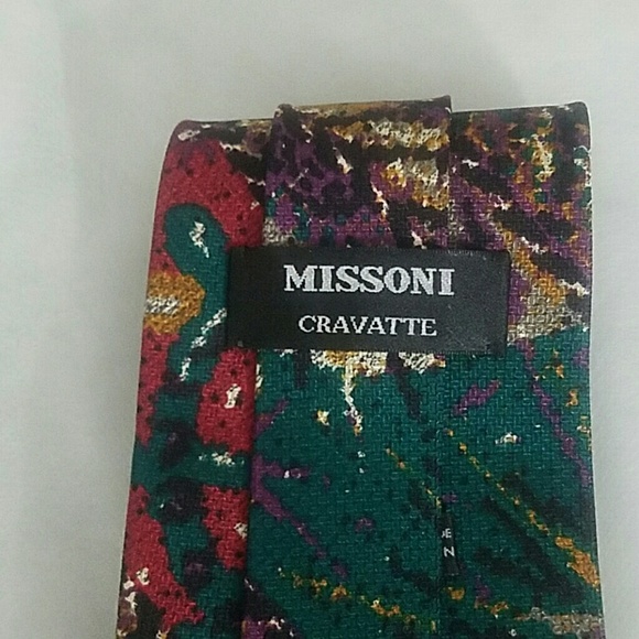 Mens Missoni Tie - Picture 3 of 6